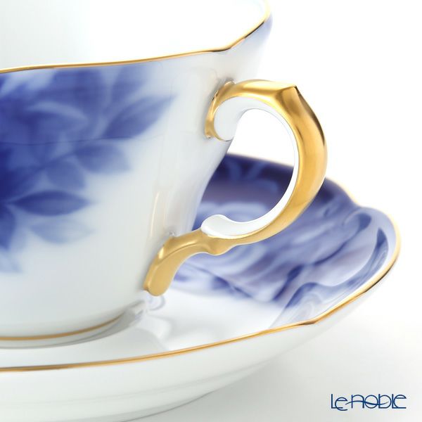 大倉陶園 100周年カウントダウン ローズカップコレクション第3回（2016年） ティー・コーヒー兼用カップ＆ソーサー 庚申薔薇 A783-3／90C