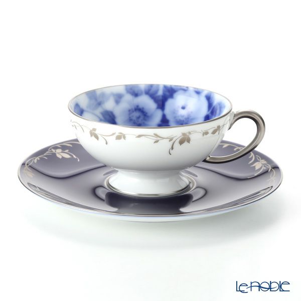 大倉陶園 100周年カウントダウン ローズカップコレクション第4回（2017年） ティーカップ＆ソーサー ガリカローズ A783-4／103C