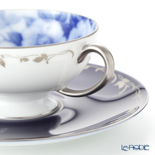 大倉陶園 100周年カウントダウン ローズカップコレクション第4回（2017年） ティーカップ＆ソーサー ガリカローズ A783-4／103C