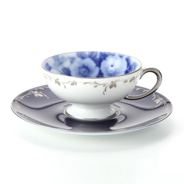 大倉陶園 100周年カウントダウン ローズカップコレクション第4回（2017年） ティーカップ＆ソーサー ガリカローズ A783-4／103C