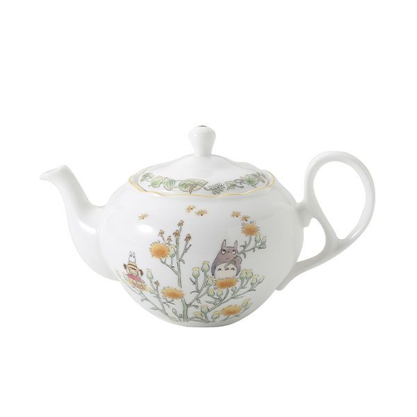 ノリタケ となりのトトロ ティーポット （小） 茶こし付 4924-4L／TT97863