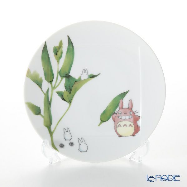 ノリタケ となりのトトロ 野菜シリーズ 1704-3L／VT94531 15.5cmプレート オクラ