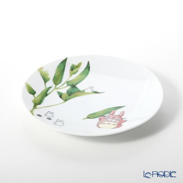 ノリタケ となりのトトロ 野菜シリーズ 1704-3L／VT94531 15.5cmプレート オクラ