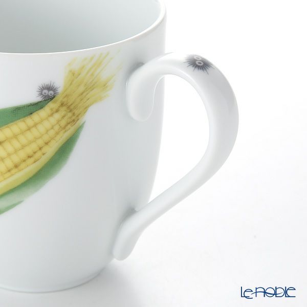 ノリタケ となりのトトロ 野菜シリーズ 1704-3L／VT91086 マグ 290ml トウモロコシ