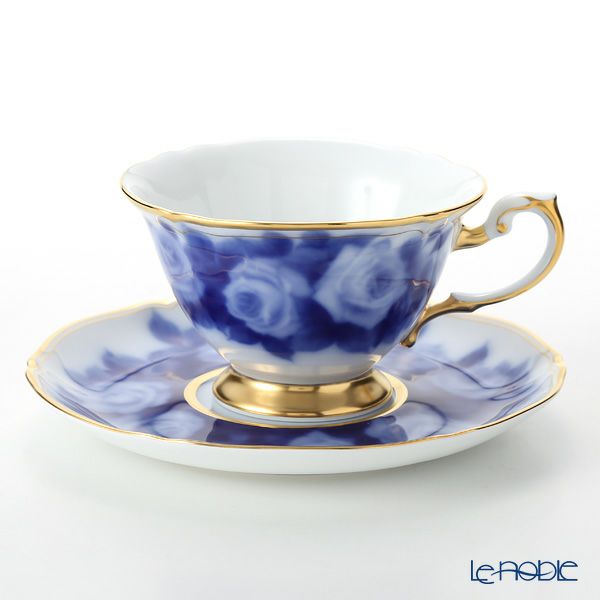 大倉陶園 100周年カウントダウン ローズカップコレクション第5回（2018年） ティー・コーヒー兼用カップ＆ソーサー ラ・フランス A783-5／70C