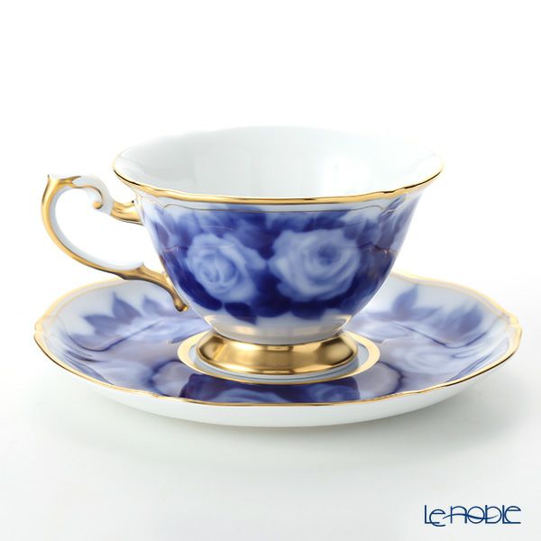 大倉陶園 100周年カウントダウン ローズカップコレクション第5回（2018年） ティー・コーヒー兼用カップ＆ソーサー ラ・フランス A783-5／70C