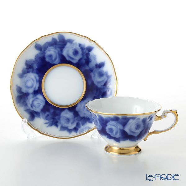 大倉陶園 100周年カウントダウン ローズカップコレクション第5回（2018年） ティー・コーヒー兼用カップ＆ソーサー ラ・フランス A783-5／70C