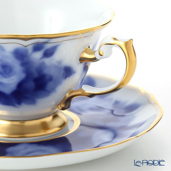 大倉陶園 100周年カウントダウン ローズカップコレクション第5回（2018年） ティー・コーヒー兼用カップ＆ソーサー ラ・フランス A783-5／70C