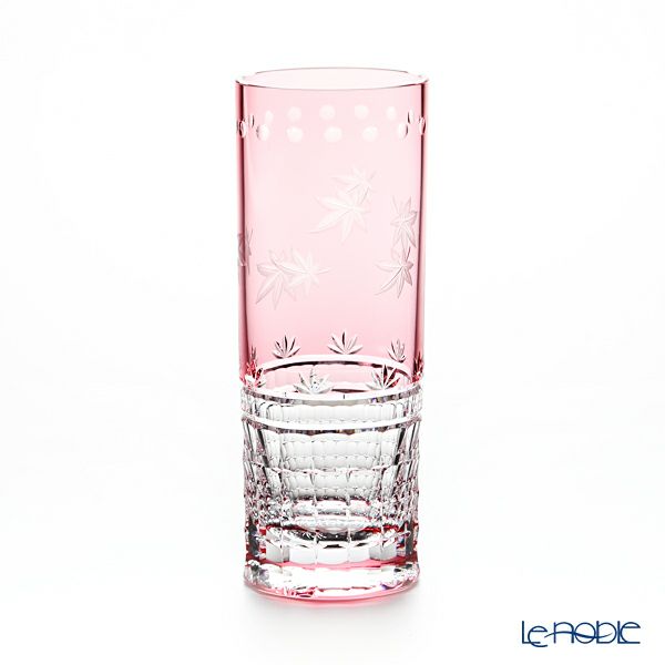 カガミクリスタル ロングタンブラー T744／2881CAU 10月・紅葉