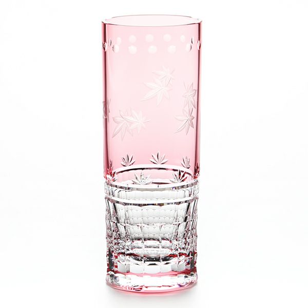 カガミクリスタル ロングタンブラー T744／2881CAU 10月・紅葉