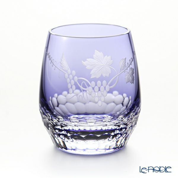 カガミクリスタル ロックグラス T741／2882CMP 11月・葡萄