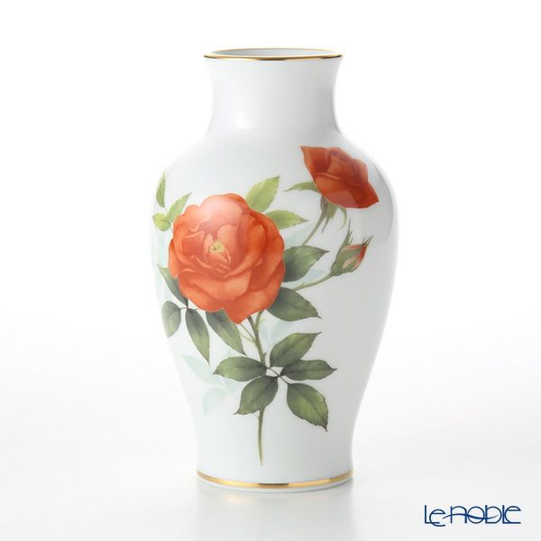 大倉陶園 プリンセスミチコ 19cm 花器 A946-3／74A