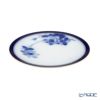 大倉陶園 100周年記念 ブルーローズ ケーキ皿 20cm 8011R／3H	