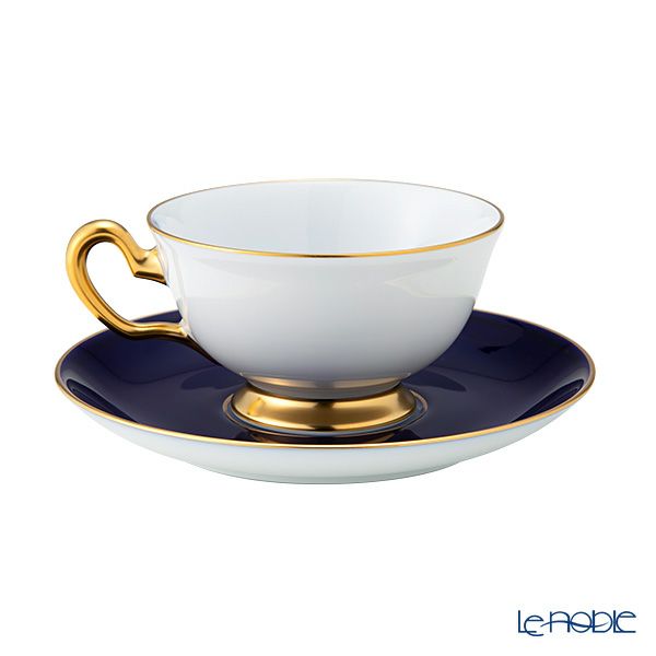 大倉陶園 100周年記念 ブルーローズ カップ＆ソーサー 8011R／6C