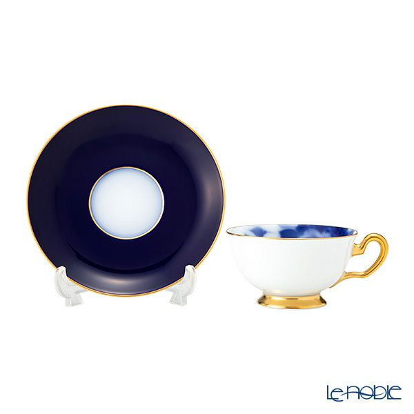 大倉陶園 100周年記念 ブルーローズ カップ＆ソーサー 8011R／6C