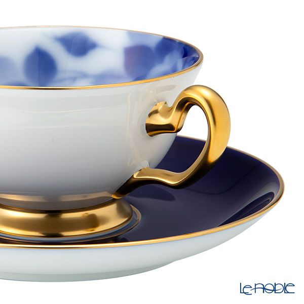 大倉陶園 100周年記念 ブルーローズ カップ＆ソーサー 8011R／6C