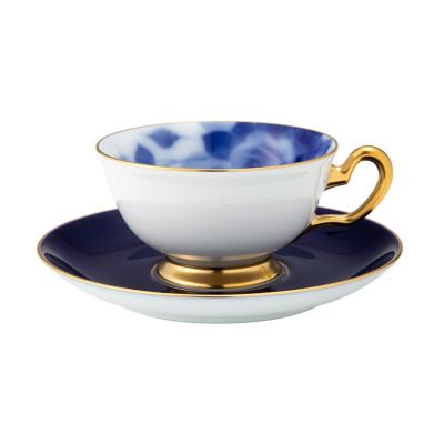 大倉陶園 色蒔き ティーカップ＆ソーサー／モーニング碗皿 295ml