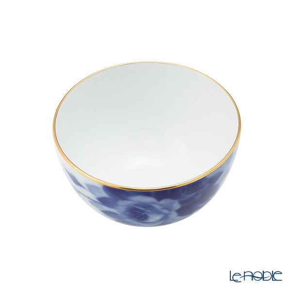 大倉陶園 ブルーローズ 和み椀／茶碗 8011A／64CN