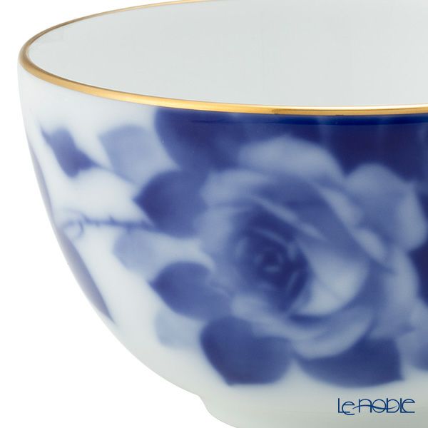 大倉陶園 ブルーローズ 和み椀／茶碗 8011A／64CN