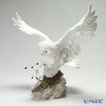 ノリタケ スタジオコレクション 置物 フクロウ （大） H40cm K087／A072