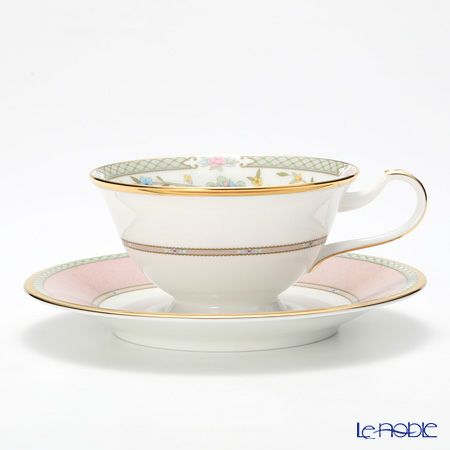 ノリタケ ヨシノ 9983-7J／Y59587 ティー・コーヒー兼用 碗皿 ピンク