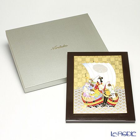 ノリタケ スタジオコレクション 縁起物 陶額 七福神 4340／A085