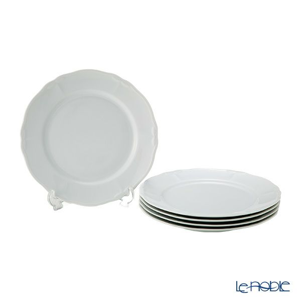 ノリタケ コティホワイト プレート 25cm 5枚セット 1470L／F94430