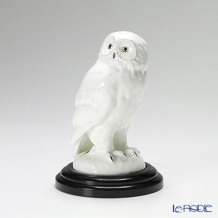 ノリタケ スタジオコレクション 置物 フクロウとまり木 H17cm（台付） K115／AC181