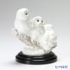 ノリタケ スタジオコレクション AC182／K122 置物 ふくろう三兄弟 H14.5cm（台付）