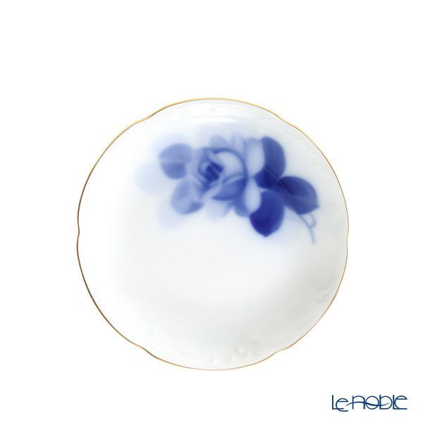 大倉陶園 ブルーローズ 銘々皿 15cm ペアセット 8211／54HR