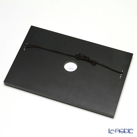 ノリタケ スタジオコレクション 扇型陶額 赤富士 額36×23.5cm K100／AC195