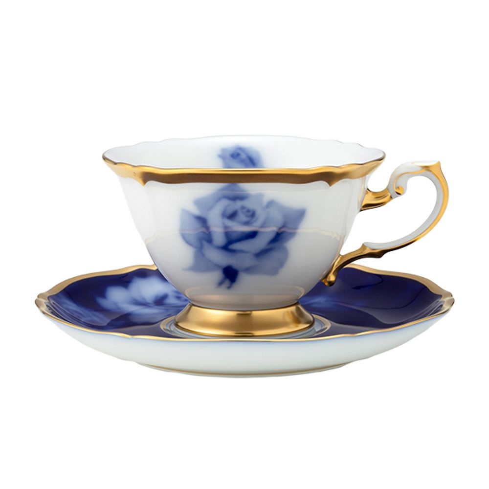 大倉陶園 ホワイトローズ カップ＆ソーサー 70C／E089