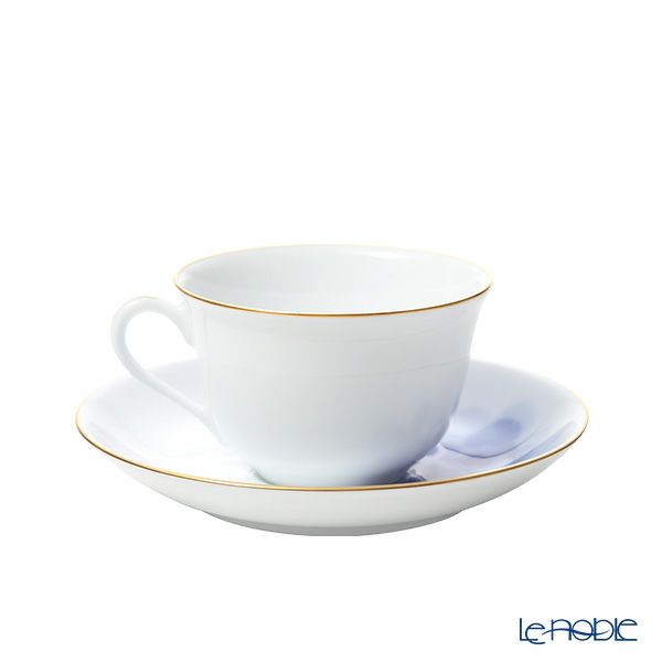 大倉陶園 ブルーローズ コーヒー碗皿 8211／78C