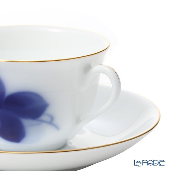 大倉陶園 ブルーローズ コーヒー碗皿 8211／78C