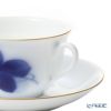 大倉陶園 ブルーローズ コーヒー碗皿 8211／78C