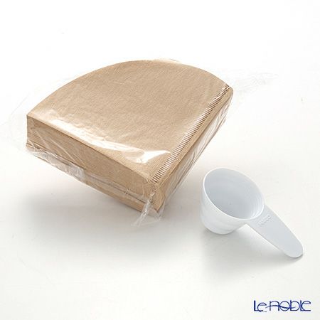 ハリオ V60用 セラミックドリッパー02セット XVDD-3012W 1～4杯用 【計量スプーン＆ペーパーフィルター 100枚付】