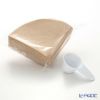 ハリオ V60用 セラミックドリッパー02セット XVDD-3012W 1～4杯用 【計量スプーン＆ペーパーフィルター 100枚付】