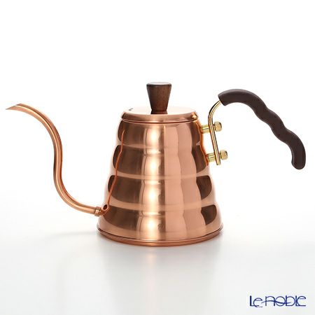 ハリオ V60 ドリップケトル ヴォーノ・カパー（銅製） VKBN-90CP 実容量700ml 取っ手カバー付【直火用】※IH不可※