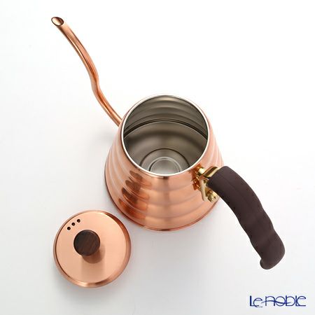 ハリオ V60 ドリップケトル ヴォーノ・カパー（銅製） VKBN-90CP 実容量700ml 取っ手カバー付【直火用】※IH不可※