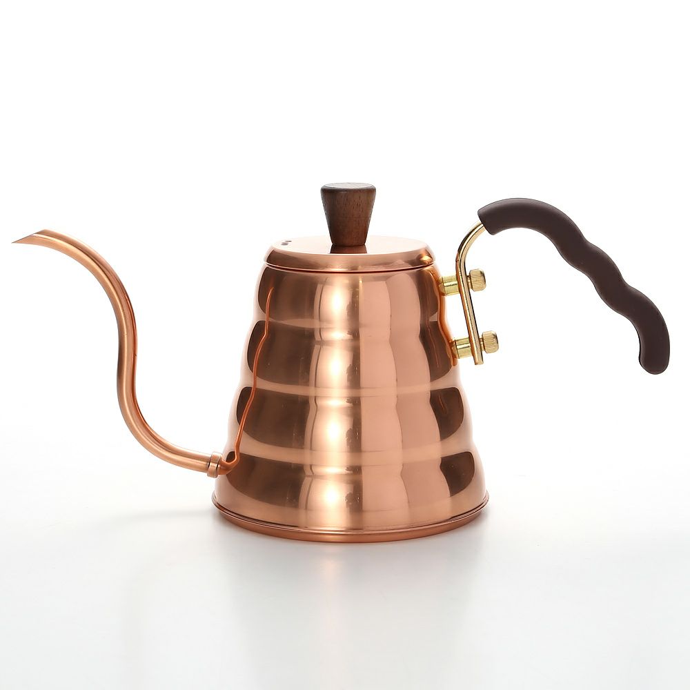 ハリオ V60 ドリップケトル ヴォーノ・カパー（銅製） VKBN-90CP 実容量700ml 取っ手カバー付【直火用】※IH不可※