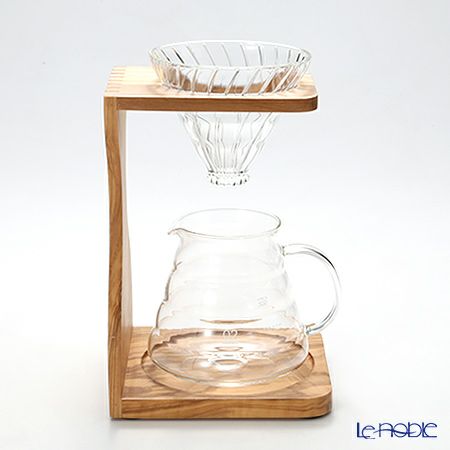 ハリオ V60 オリーブウッドスタンドセット VSS-1206-OV