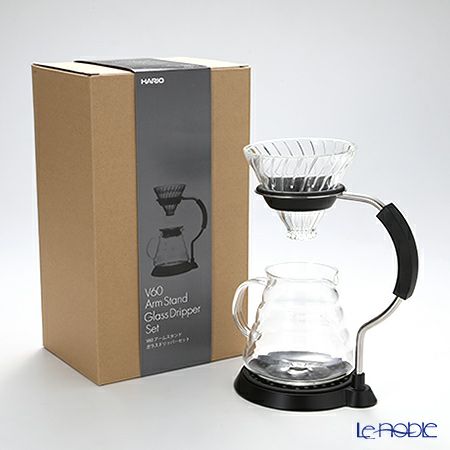 ハリオ V60 アームスタンドガラスドリッパーセット VAS-8006-G