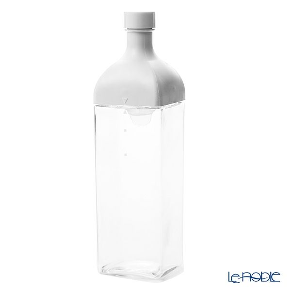 ハリオ カークボトル 1200ml ホワイト KAB-120-W フィルターインボトル
