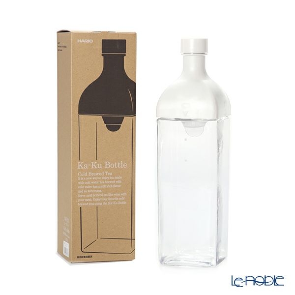 ハリオ カークボトル 1200ml ホワイト KAB-120-W フィルターインボトル