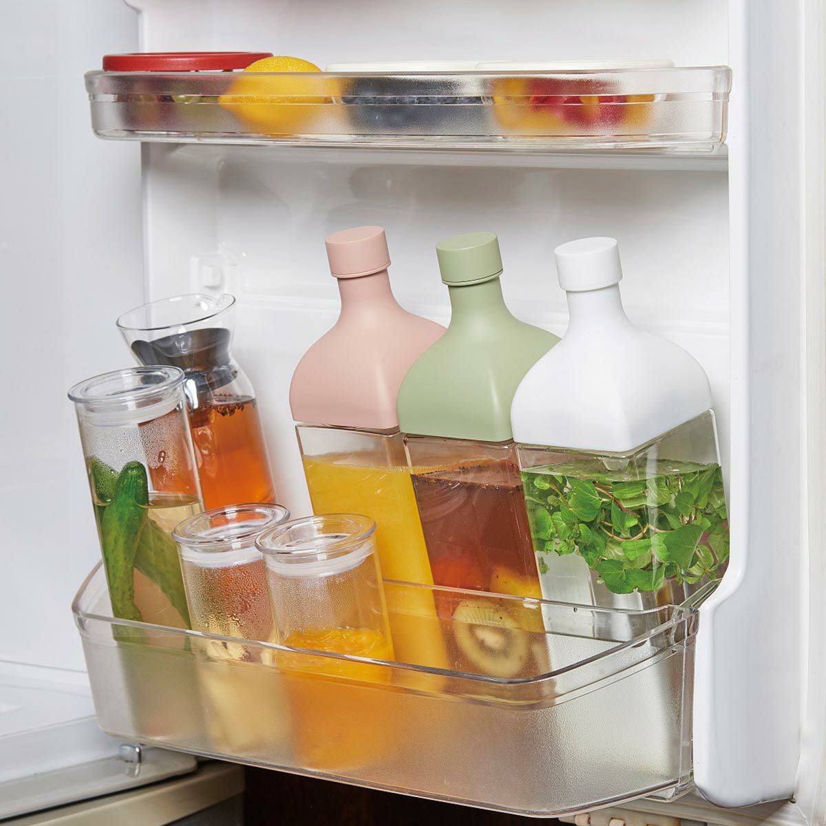 ハリオ カークボトル 1200ml ホワイト KAB-120-W フィルターインボトル