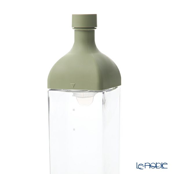 ハリオ カークボトル 1200ml スモーキーグリーン KAB-120-SG フィルターインボトル