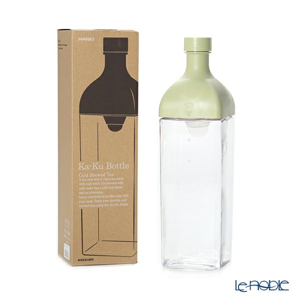 ハリオ カークボトル 1200ml スモーキーグリーン KAB-120-SG フィルターインボトル
