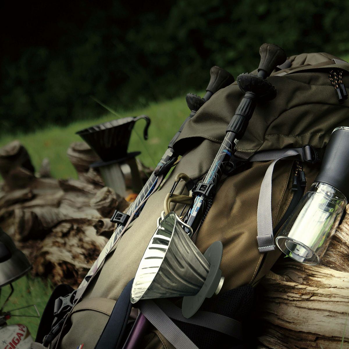 ハリオ アウトドア V60 メタルドリッパー O-VDM-02-HSV 1～4杯用