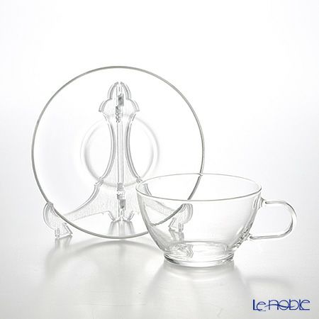 ハリオ 耐熱ティーカップ＆ソーサー TCSN-1T