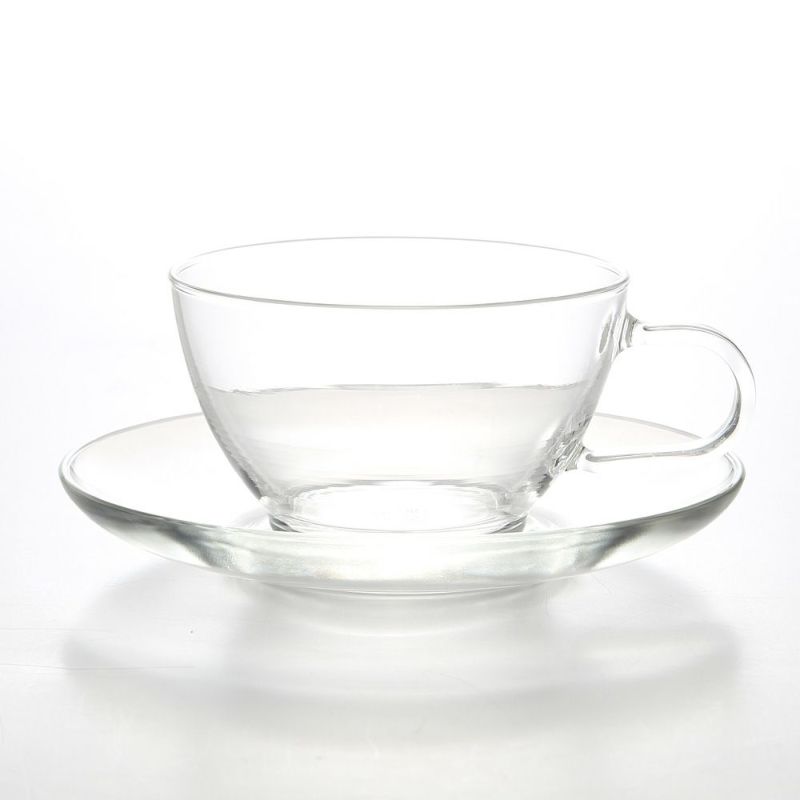 ハリオ 耐熱ティーカップ＆ソーサー TCSN-1T